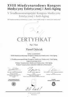 XVIII Międzynarodowy Kongres Medycyny Estetycznej i Anti-Aging w Warszawie
